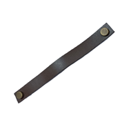 Urban Leather Cabinet Handle - 7" - Dar