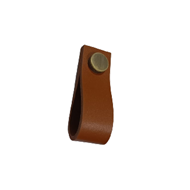 Urban Loop Leather Cabinet Handle - Lig