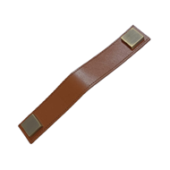 Time Less Leather Cabinet Handle - 7" -