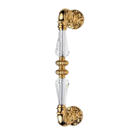 NINFA Crystal Door Pull Handle in Gold 