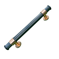Door Pull Handle - 18" - Black Nickel L
