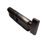 Cylinder Lock with Flat Knob - 90mm - O