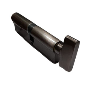 Cylinder Lock with Flat Knob - 80mm - O