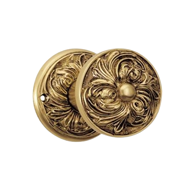 Mosca Cabinet Knob W/Rose - 60mm - Anti