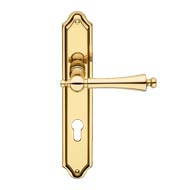 Heidi Door Lever Handle on Plate - Pati