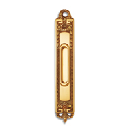 ORLEANS Flush Handle in Satin Bronze Fi