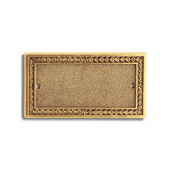 TAORMINA COVER PLATE - Old Gold Finish 