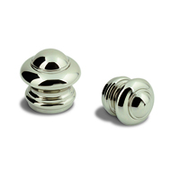 TUDOR Brass Cabinet Knob - Scratched br