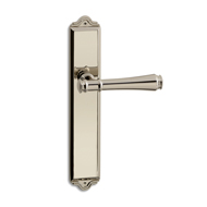 FRESIA Lever Handle on Plate in Polishe