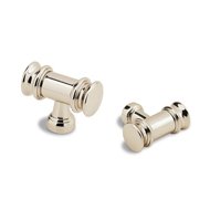 FRESIA Brass Cabinet Knob - Polished Br