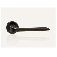 Living Mortise Handle On Rose Bronze Ma