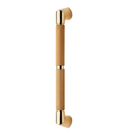Grip Pelle Door Pull Handle With Black 