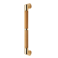 Grip Pelle Door Pull Handle - Bronze Ma