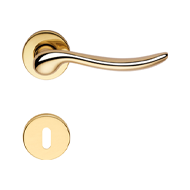 BETA Mortise Door Handle On Rose - Poli