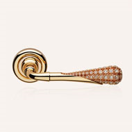 Feelings Mortise Handle On Rose Gold Pl