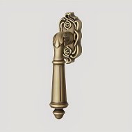 Aida Door Handle On Plate - F