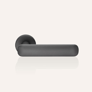 Target Mortise Handle On Rose - Anthrac