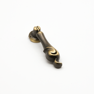 Cabinet Pendant Handle - Matt Bronze Fi