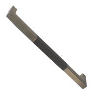 Door Pull Handle - 300mm - Wooden / Sta
