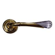 Gemma - Door Mortise Handle on Rose - G