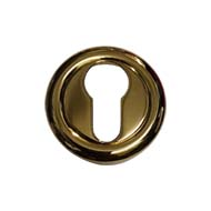 Escutcheon (Key Hole) - Gold Plated Fin