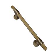 Diamond Knurling Brass Door Pull Handle