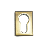 Square Key Hole (Big) - Matt Gold Finis