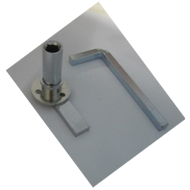 Loft Lock With Allen Key - 45mm - Matt 