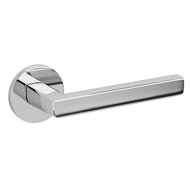 OKAY Door Handle With Yale Key Hole - B