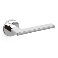 LOTUS Door Handle With Yale Key Hole - 