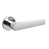 LUGANO Door Handle With Yale Key Hole -