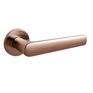 LUGANO Door Handle With Yale Key Hole -