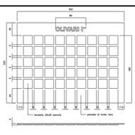 Olivari Display 45 Panel - Wall Size - 