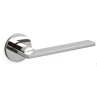 OPEN Door Handle With Yale Key Hole - B