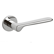 PLUME Door Handle With Yale Key Hole - 