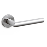 SERENELLA Door Handle With Yale Key Hol