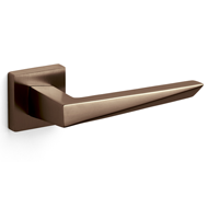 SKY Door Handle With Yale Key Hole - Br