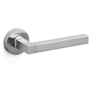 TIME Door Handle With Yale Key Hole - B