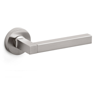 TIME Door Handle With Yale Key Hole - B