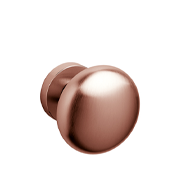 EDISON Ø70 Central Door Knob - Brass - 