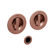 DANTE Brass Flush Handle - Copper Satin