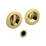 GIOTTO Q Brass Flush Handle - Super Gol