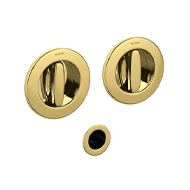 GIOTTO Q Brass Flush Handle - Super Gol