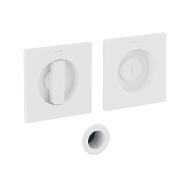 GIOTTO Q Brass Flush Handle -  Matt Whi