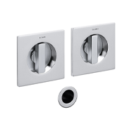 GIOTTO Q Brass Flush Handle - Chrome br