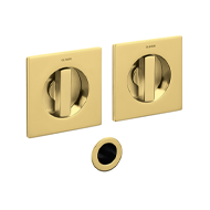 GIOTTO Q Brass Flush Handle - Super Gol