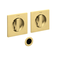 GIOTTO Q Brass Flush Handle - Super Gol