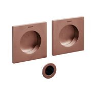 GIOTTO Q Brass Flush Handle - Copper Sa