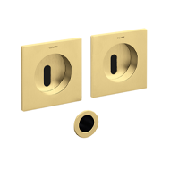 GIOTTO Q Brass Flush Handle - Super Gol