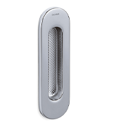 VICO - Brass Flush Handle - Satin chrom